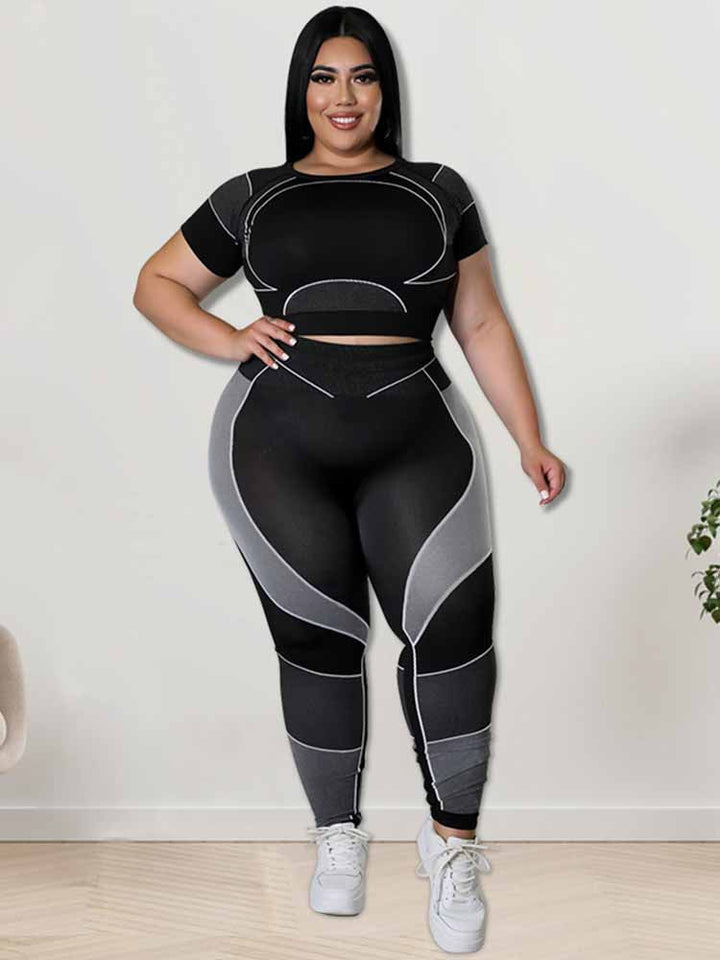 Sammy Jackson™ Alessandra Plus Size Sportset | Sportief & Stijlvol