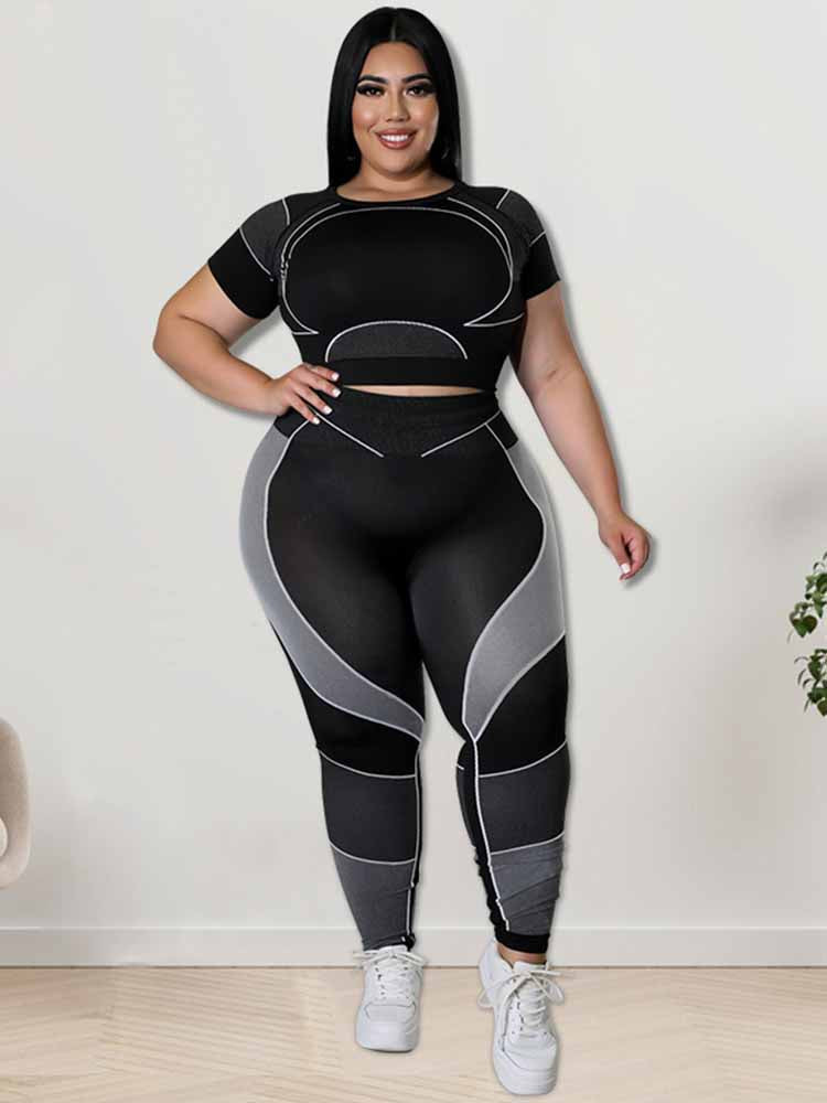 Sammy Jackson™ Alessandra Plus Size Sportset | Sportief & Stijlvol