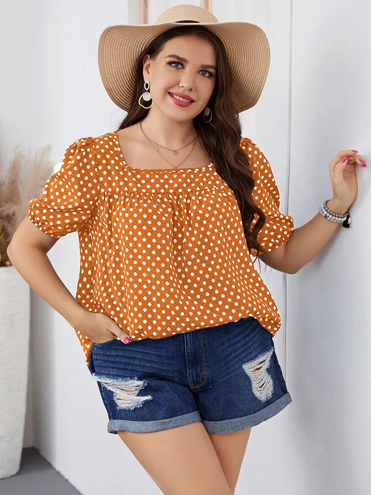 Sammy Jackson™ Marlayne Plus Size Top | Trendy & Casual