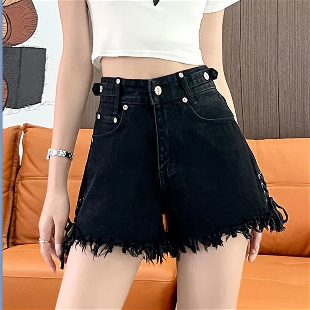Sammy Jackson™ Wynona Plus Size Denim Short | Stoer & Stijlvol