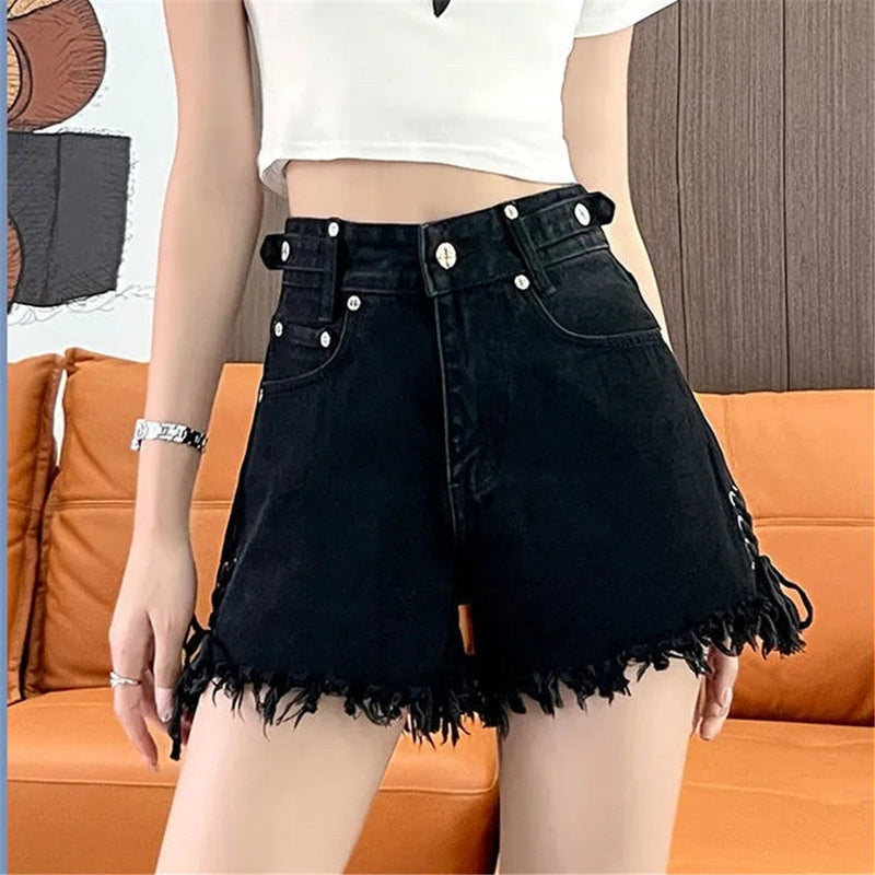 Sammy Jackson™ Wynona Plus Size Denim Short | Stoer & Stijlvol