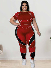 Sammy Jackson™ Alessandra Plus Size Sportset | Sportief & Stijlvol