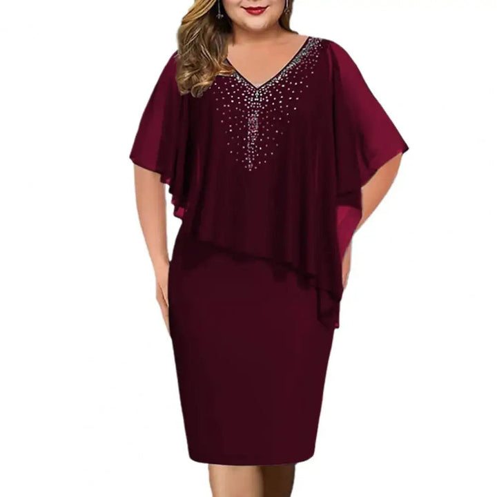Sammy Jackson™ Janice Plus Size Jurk | Stijlvol & Comfortabel