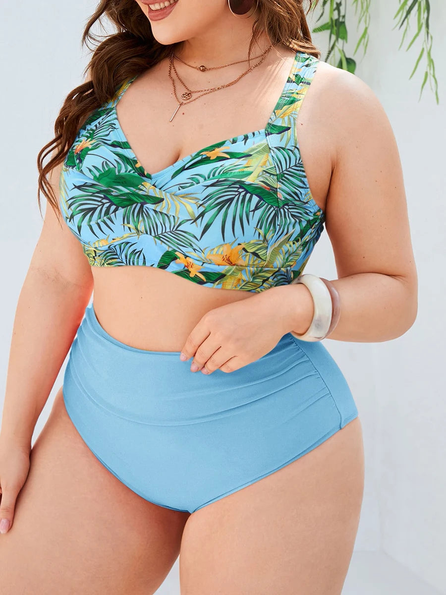 Sammy Jackson™ Olga Bikini w Dużym Rozmiarze | Radosny i Stylowy