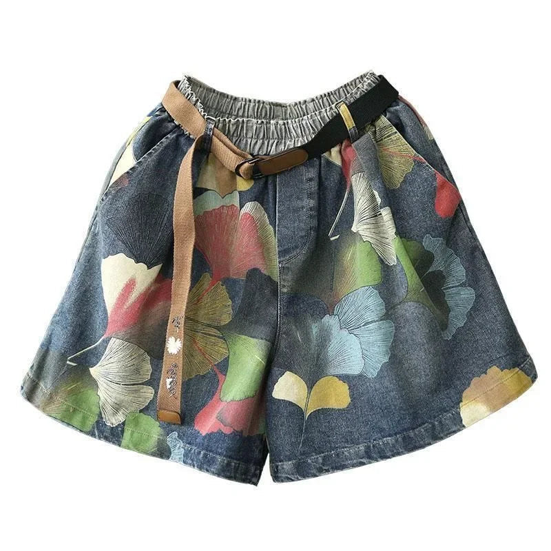 Sammy Jackson™ Zola Plus Size Denim Short | Uniek & Stijlvol