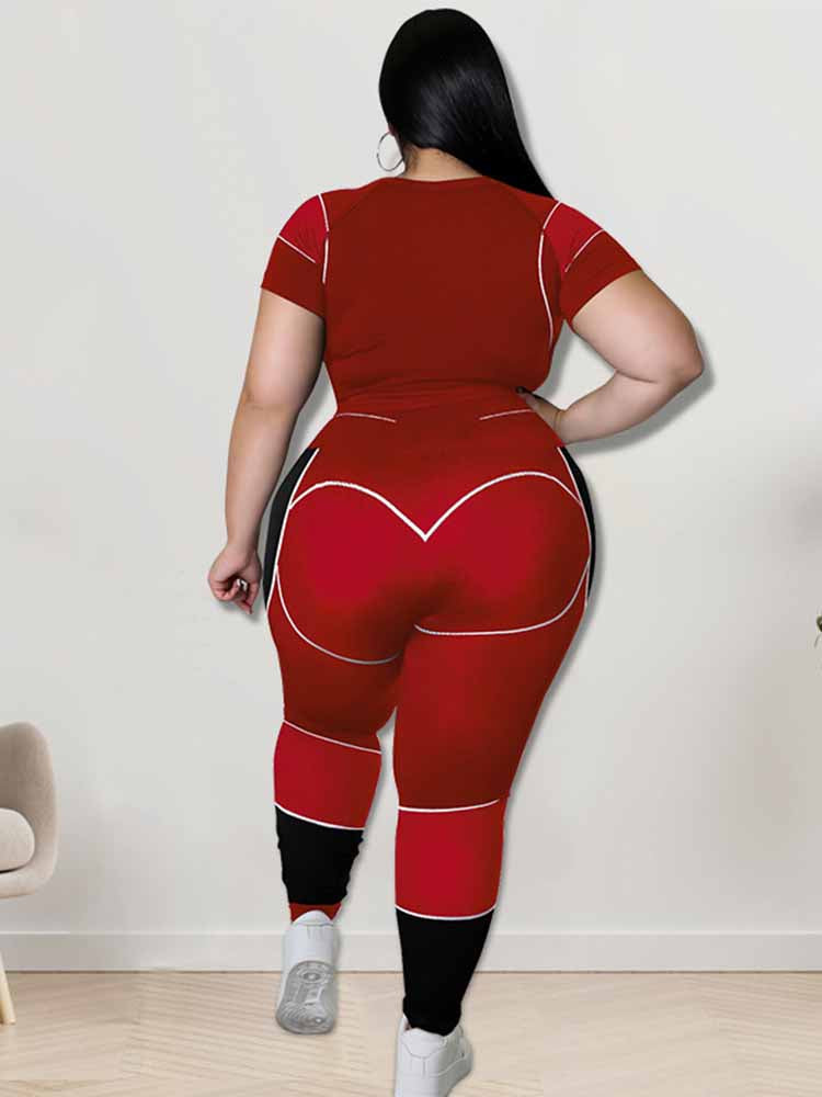 Sammy Jackson™ Alessandra Plus Size Sportset | Sportief & Stijlvol