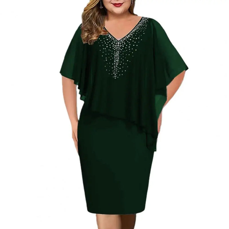 Sammy Jackson™ Janice Plus Size Jurk | Stijlvol & Comfortabel