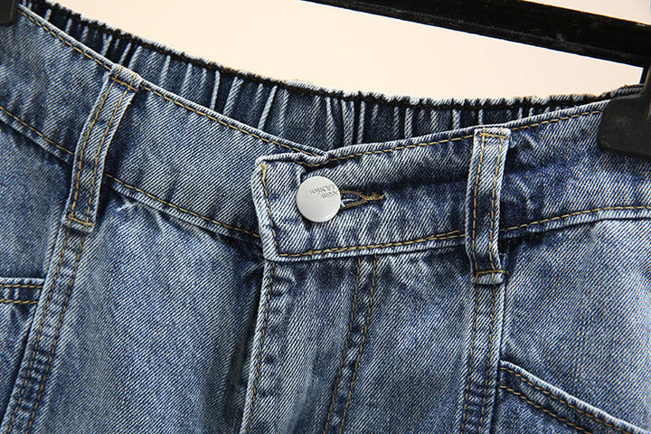 Sammy Jackson™ Sanne Plus Size Denim Short | Stijlvol & Comfortabel