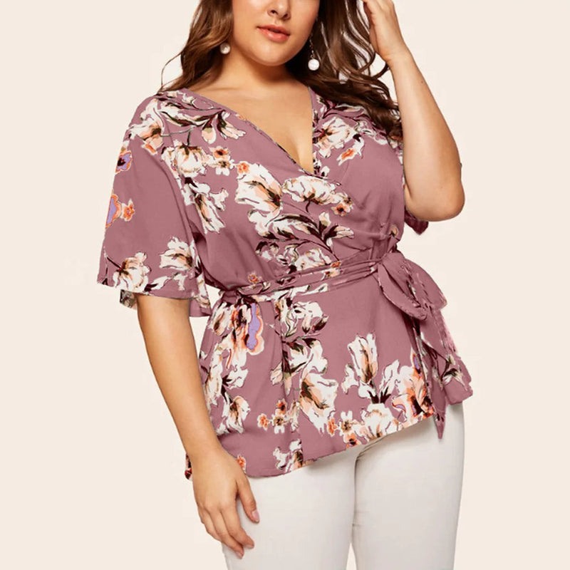 Sammy Jackson™ Rubia Plus Size Blouse | Trendy & Comfortabel