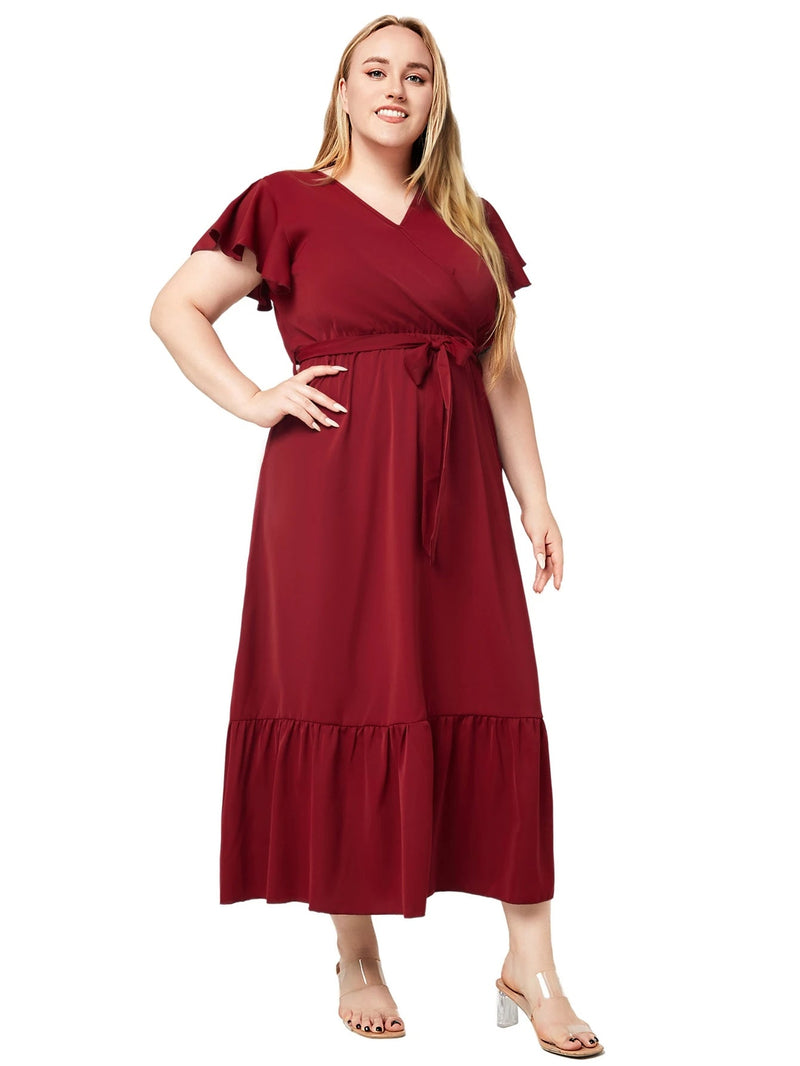 Sammy Jackson™ Ruby Plus Size Jurk | Stijlvol & Veelzijdig