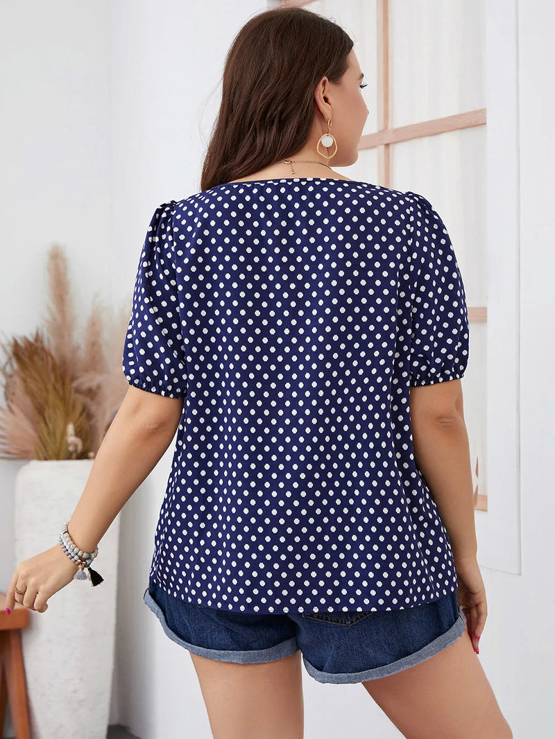 Sammy Jackson™ Marlayne Plus Size Top | Trendy & Casual