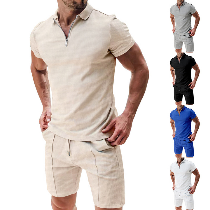 Heren Zomerset met Knoopoverhemd en Korte Broek – Ruben
