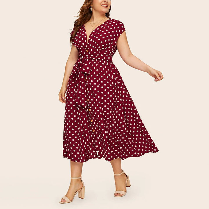Sammy Jackson™ Sandy Sukienka Plus Size | Komfortowa i Seksowna