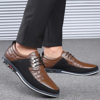 Orthopedic Leather Men's Shoes - GentleStep