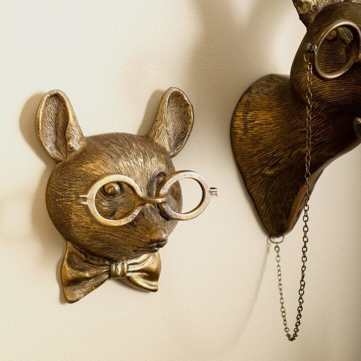 Playful Animal Head Wall Decor - WallCritters