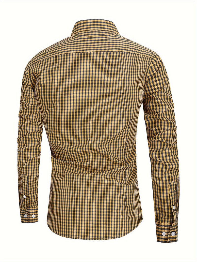 Checked Men's Shirt with Comfortable Fit – Jules