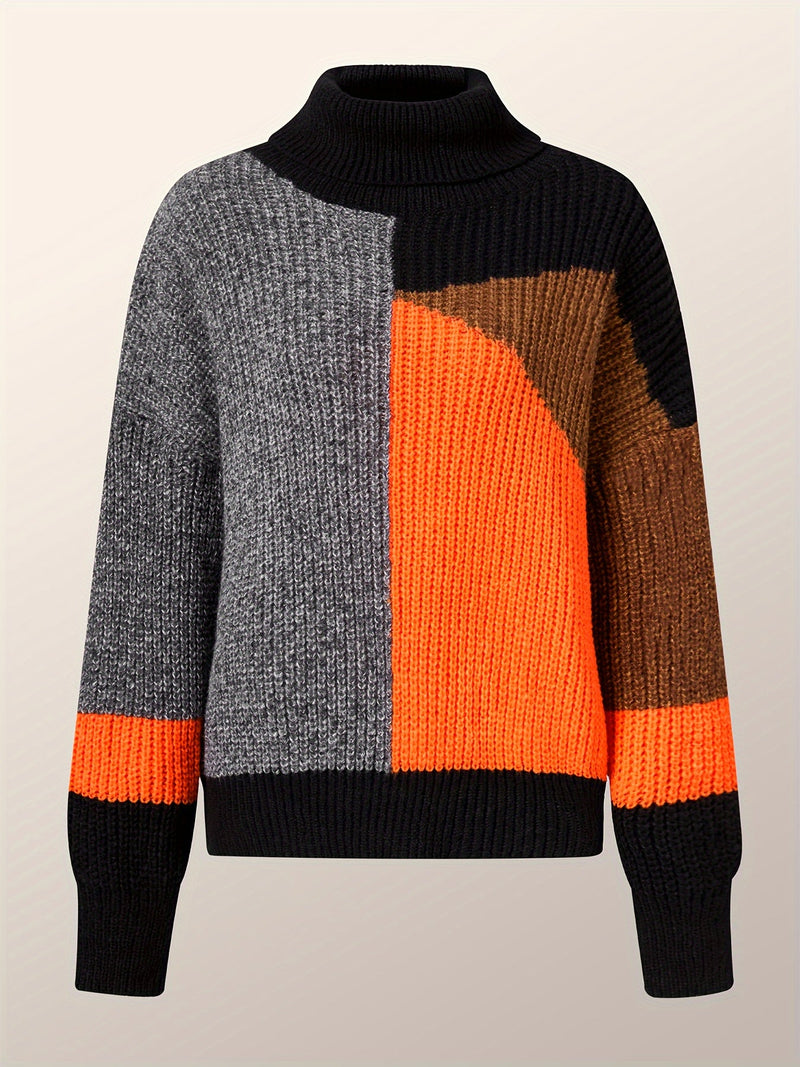 Warm Sweater with Collar - Lorena
