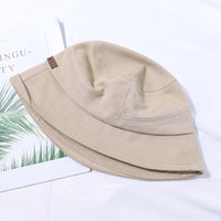 Lichte zomer bucket hat met fijne naadoptiek – StitchShade