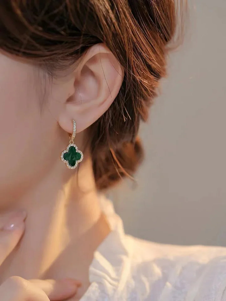 Four-Leaf Clover Earrings - Clara