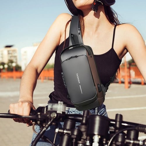 Stijlvolle Anti-Diefstal Crossbody Tas - Nina