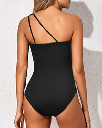 Shaping & Stylish One-Shoulder Women's Swimsuit – Daria