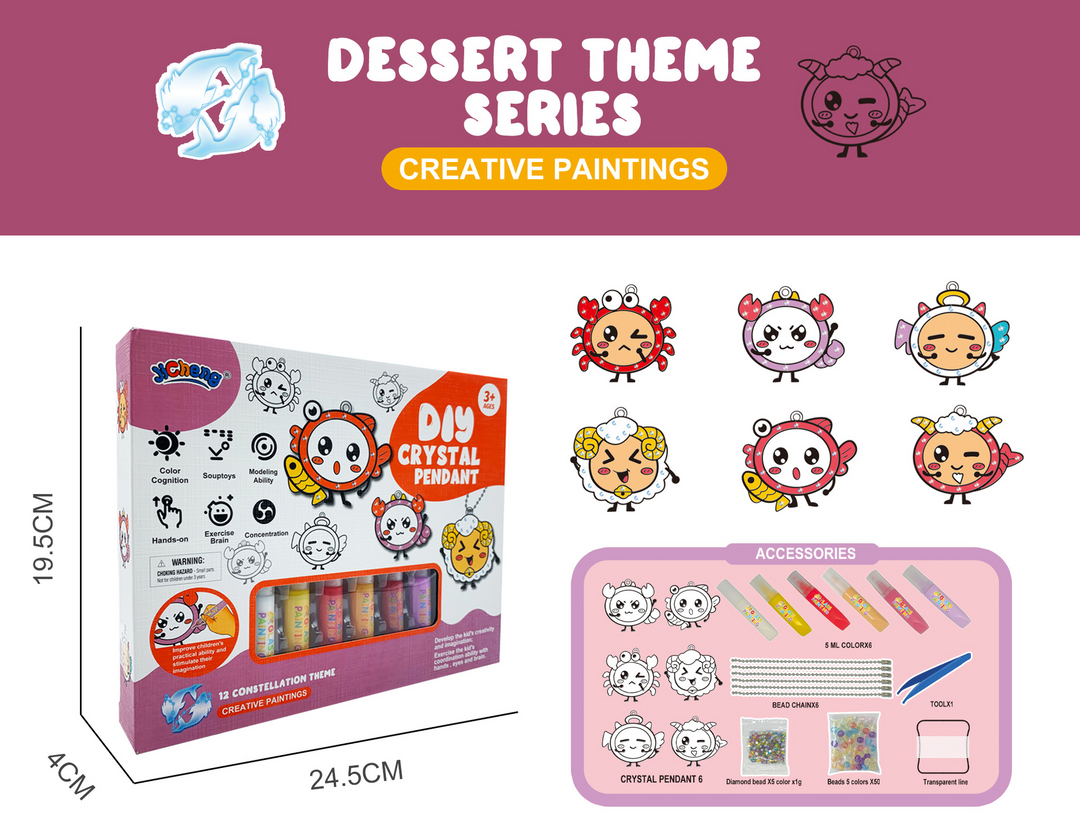 DIY Keychain Painting Kit - SparkleArt