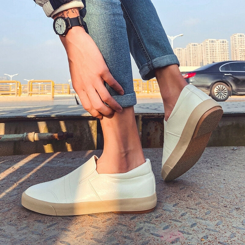 Leren Heren Slip-On Sneakers – Jonas