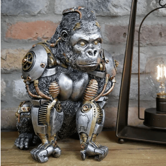 Mechanical Punk Animal Sculptures - GearBeast