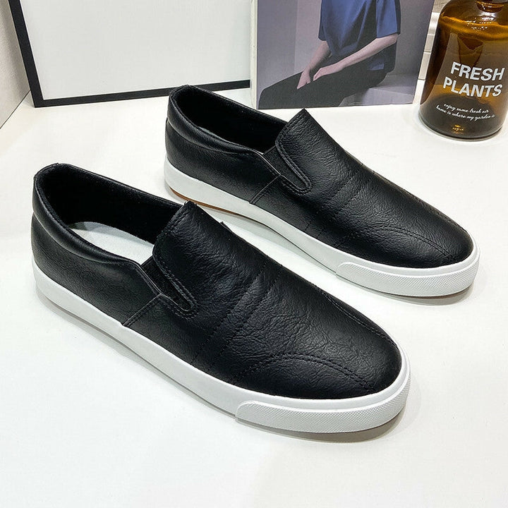 Leren Heren Slip-On Sneakers – Jonas