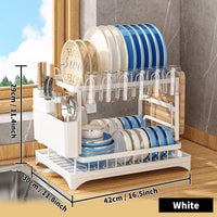 Stainless Steel Kitchen Dish Rack - Livano