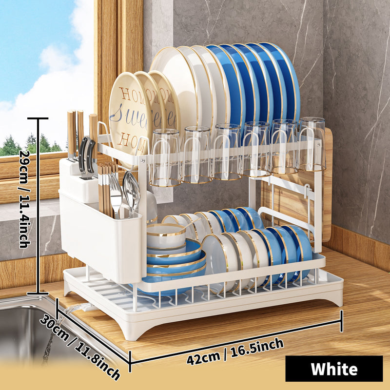 Stainless Steel Kitchen Dish Rack - Livano