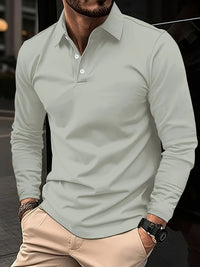 Men's Long-Sleeve Polo – Matthias