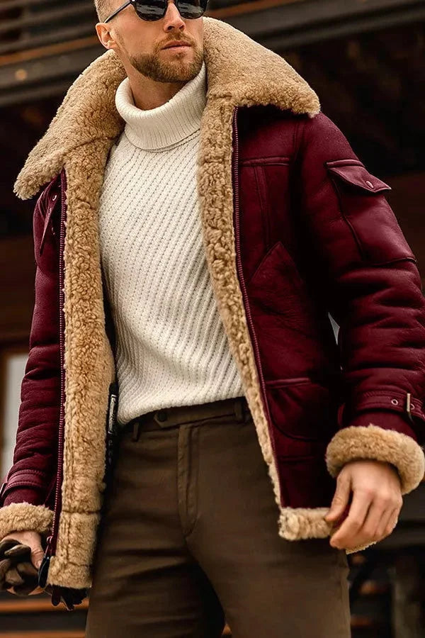 Luxury Leather Jacket for Men - Oliver