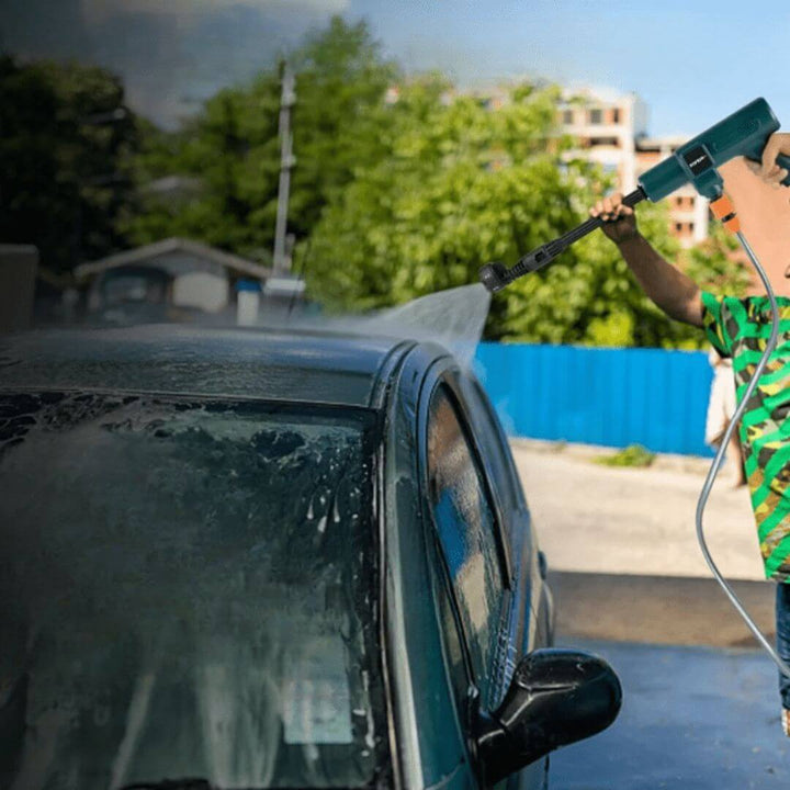 Hidrolimpiadora inalámbrica para coche y jardín – HydroSwift