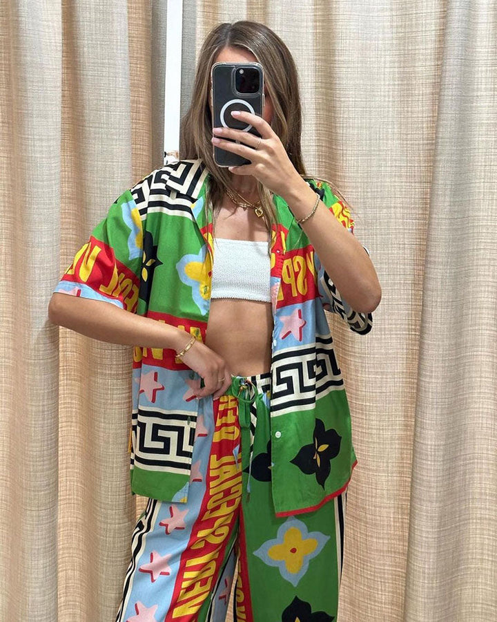 Two-piece summer set for women – Noemi