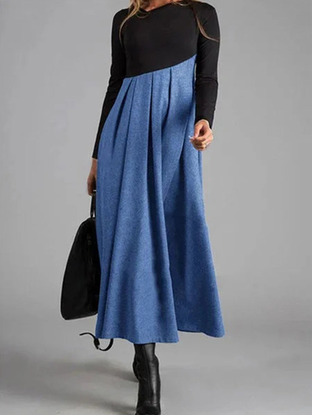 Harmonie Jurk met Kleurrijke Stijl - Elina