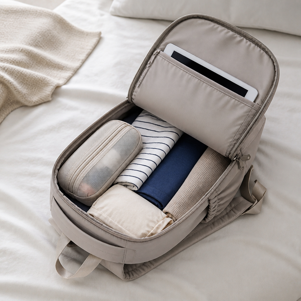 Rugzak met Organizervakken voor School & Reizen – Packsy