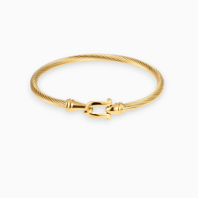 Coil Bracelet with Vacation Flair - Eliana