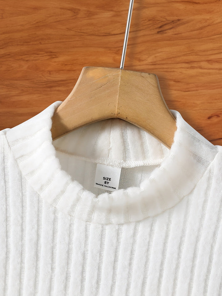 Stylish Boys’ Turtleneck Tony – Warm & Soft Fabric