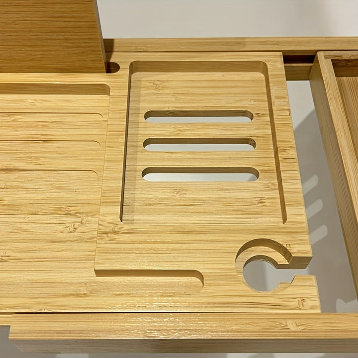 Luxury Bamboo Bathtub Tray - ZenBath