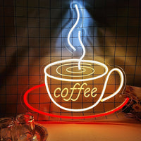 Neon Coffee Lamp for Wall Decoration - Nina