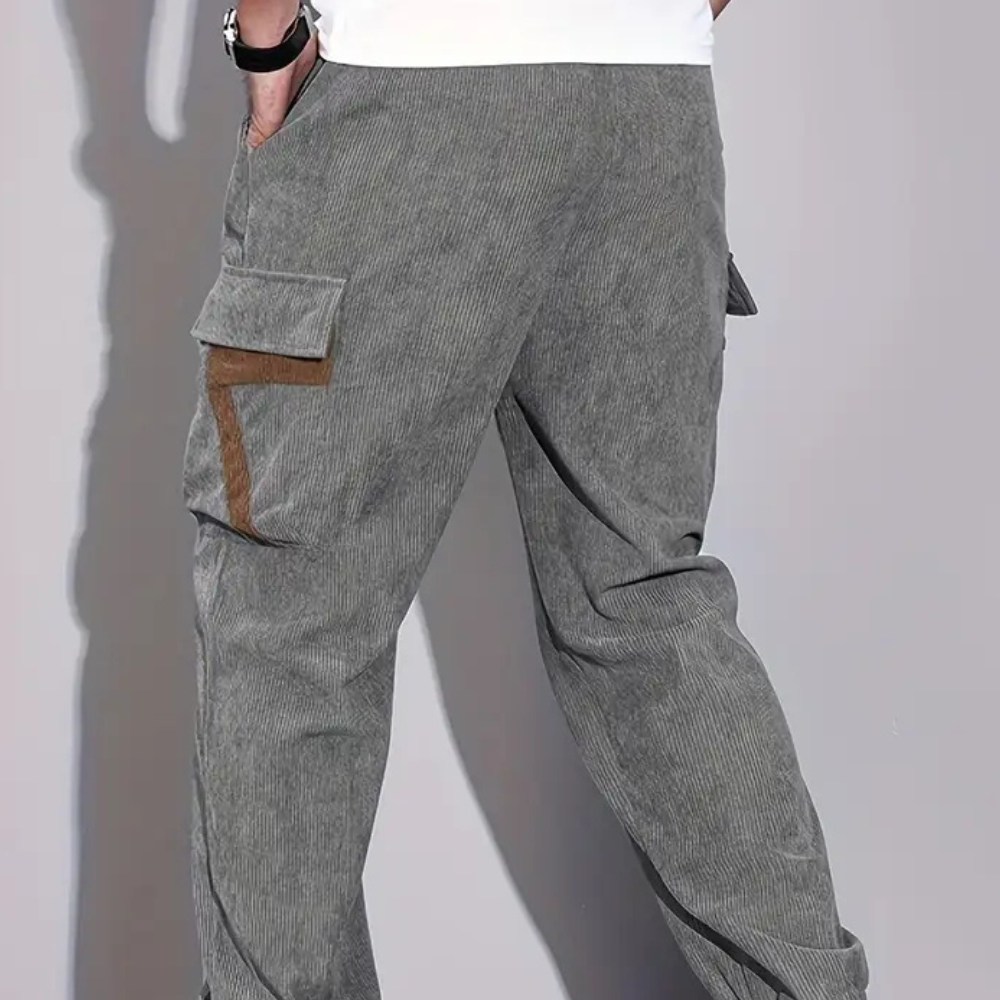 Casual Baggy Cargo Pants for Men - Zane
