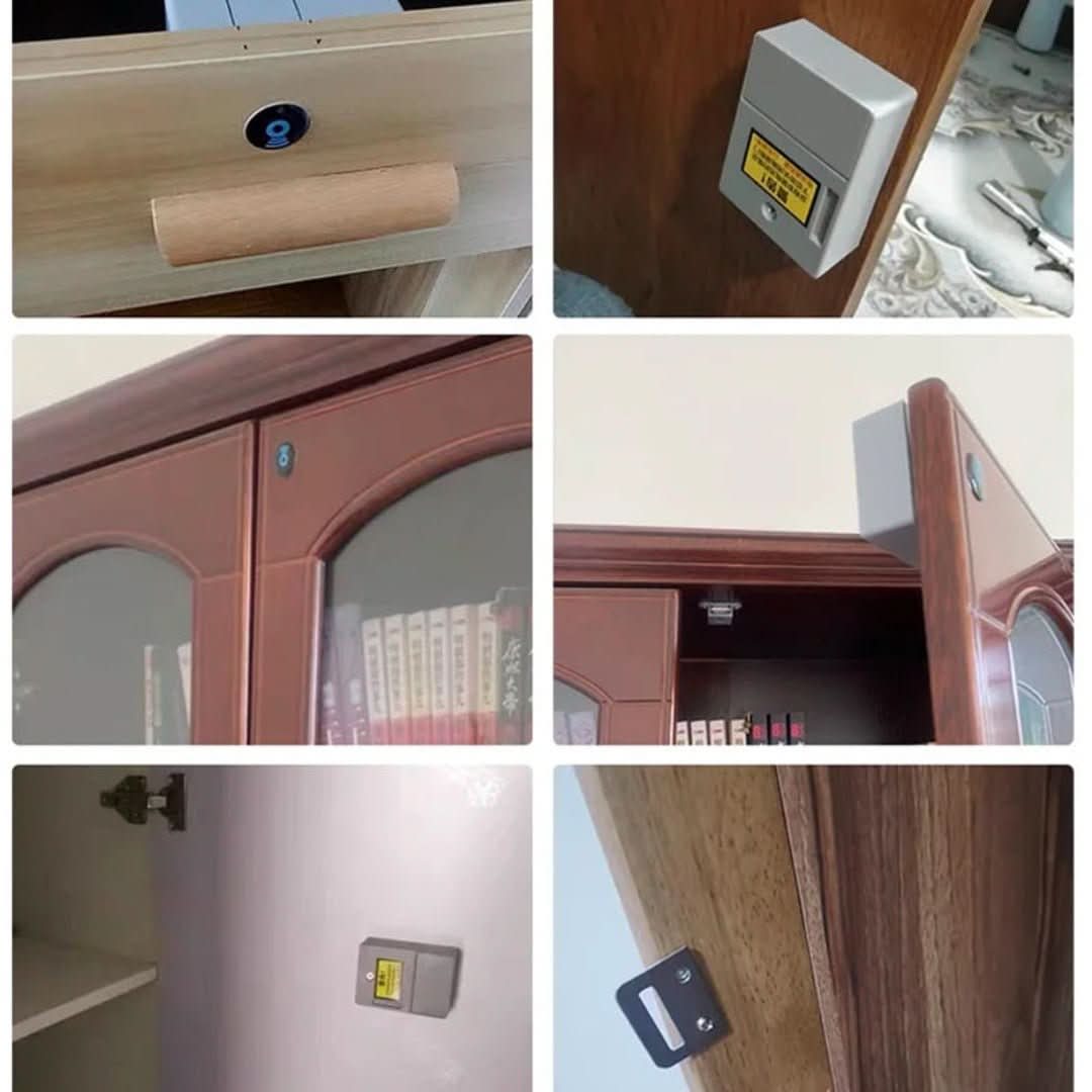 Electronic Drawer Lock with Invisible Sensor Control - Vaultin