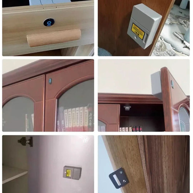 Electronic Drawer Lock with Invisible Sensor Control - Vaultin