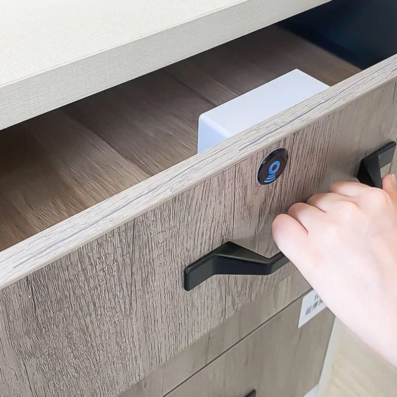 Electronic Drawer Lock with Invisible Sensor Control - Vaultin
