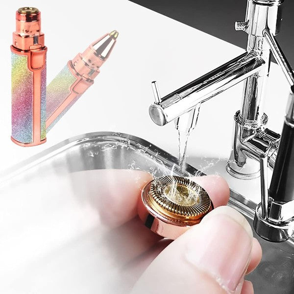 2-in-1 Washable Facial & Eyebrow Epilator – Silvara
