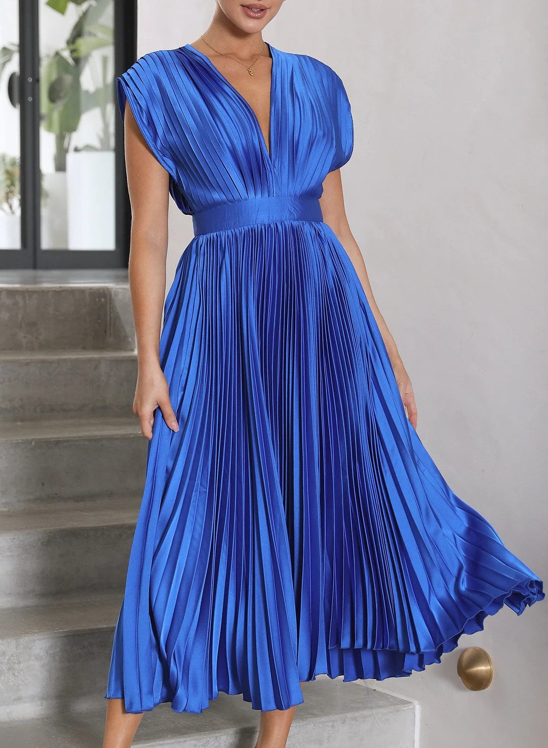 Modna sukienka maxi - Elara