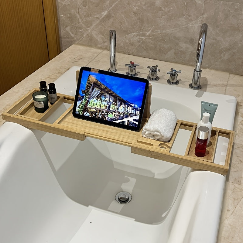 Luxury Bamboo Bathtub Tray - ZenBath