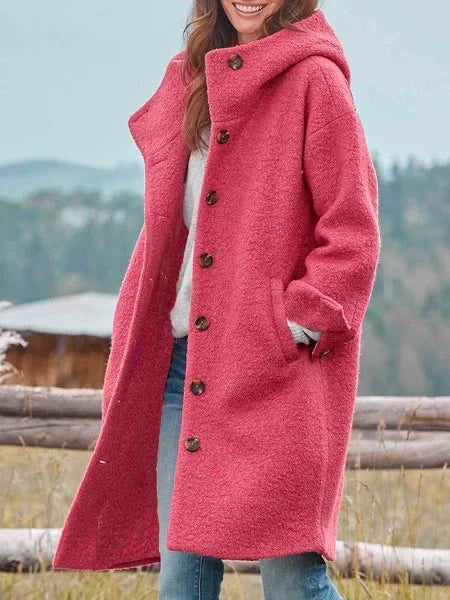 Comfortable Women's Coat – Anouk