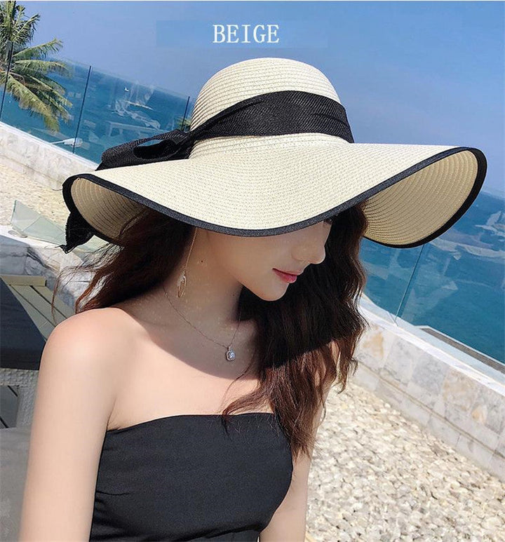 Light women's summer hat with wide brim and chic design – Vivian